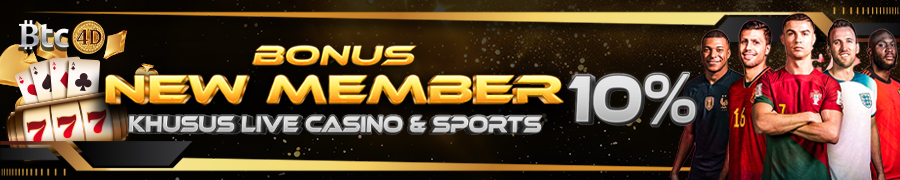 Bonus New Member 10% Live Casino 